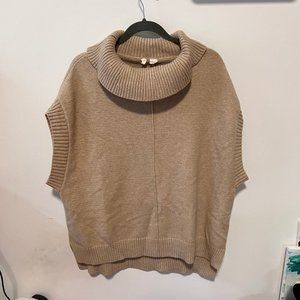 Anthropologie Moth Women's Cowl Neck Sweater Poncho